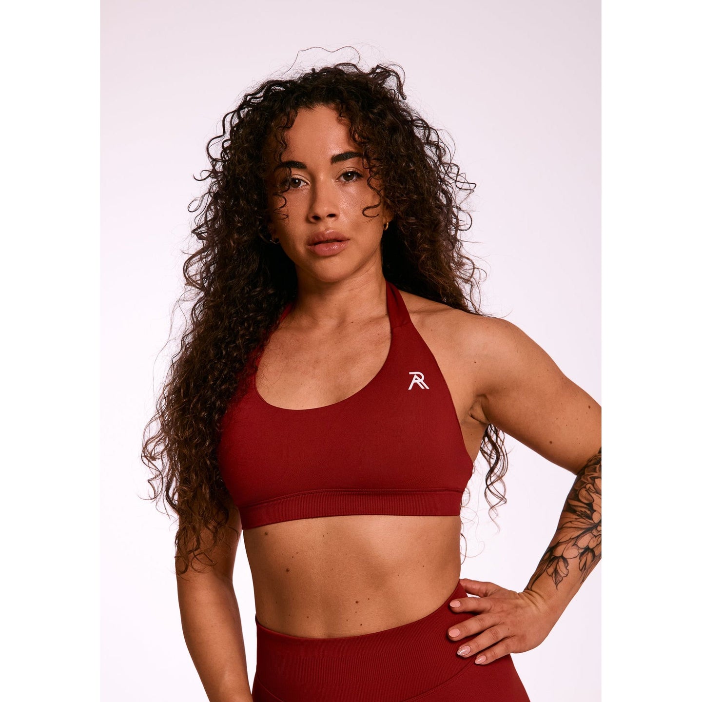 Aura sports bra - Burgundy
