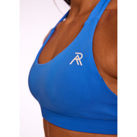 Aura sports bra - Electric blue