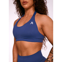 Aura sports bra - Deep blue