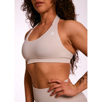 Aura sports bra - Stone