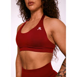 Aura sports bra - Burgundy