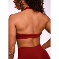 Aura sports bra - Burgundy