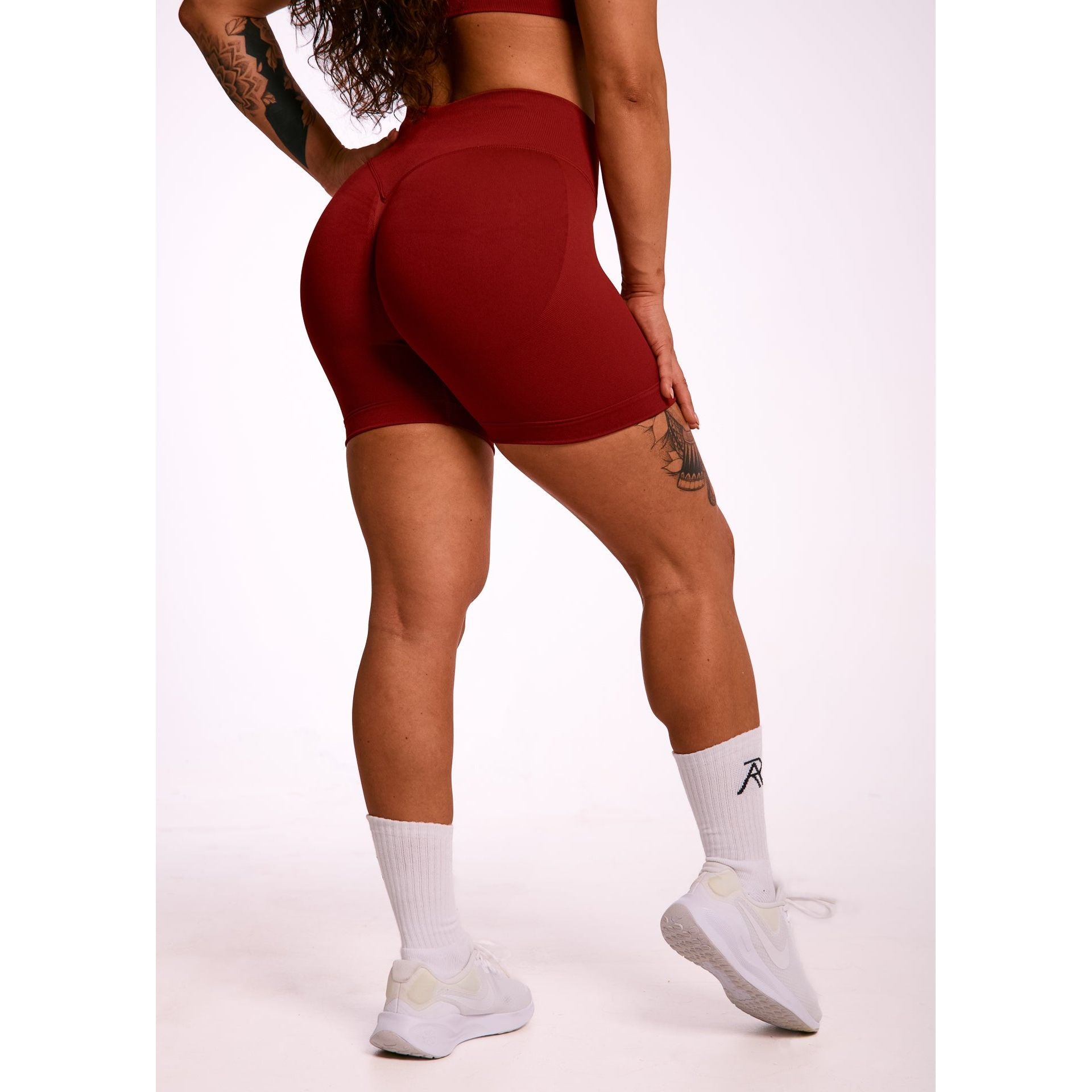 Aura shorts - Burgundy